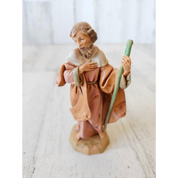 Fontanini simonelli 1991 1 Shepherd Joseph village Nativity Xmas vintage - Picture 1 of 9